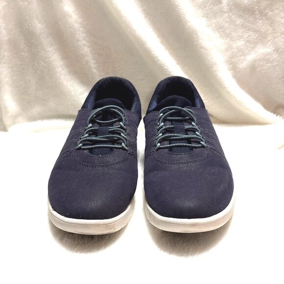 Clark’s Cloudstepper Adella Women’s 9.5 Dark Blue comfort Slip-on - Picture 2 of 7